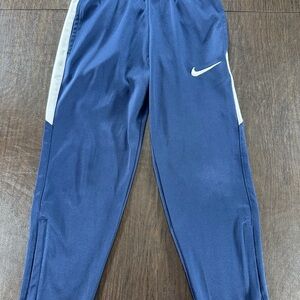 Nike Kids Navy Joggers with White Accents Sz 6M/ 5-6 years